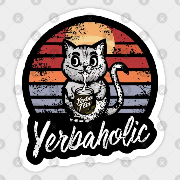 Yerbaholic Sticker by Dylante